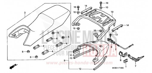 SIEGE XL650V1 de 2001
